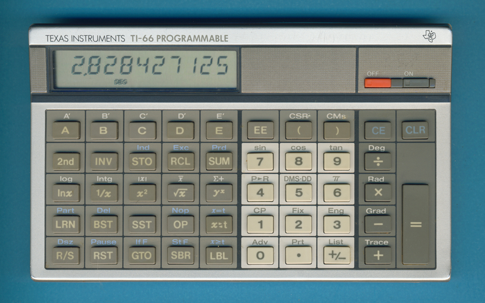 calculadora programable texas instruments ti66 - Comprar Artículos de Electrónica de Segunda